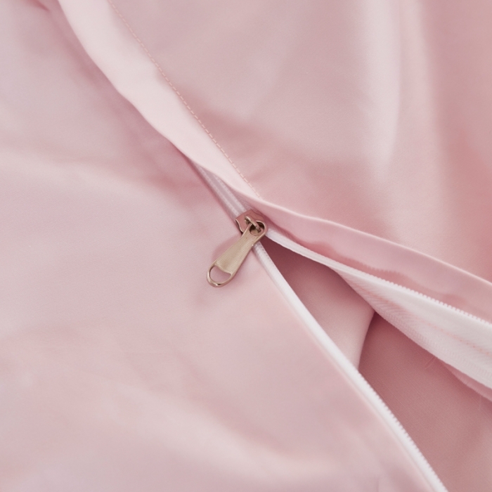 91家纺网 家纺一手货源 找家纺 缔缦 2023新款卡娜莎系列高端居家轻奢真丝棉四件套 卡娜莎-粉色