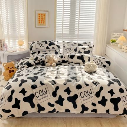 91家纺网 家纺一手货源 找家纺 （总）乐童  2024新款13372全棉爆款四件套