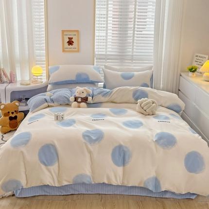 91家纺网 家纺一手货源 找家纺 （总）乐童  2024新款13372全棉爆款四件套