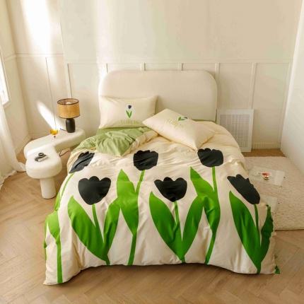 91家纺网 家纺一手货源 找家纺 （总）乐童  2024新款13372全棉爆款四件套