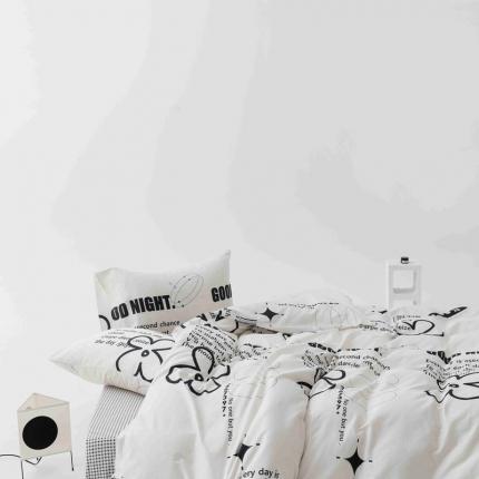 91家纺网 家纺一手货源 找家纺 乐童  2024新款13372全棉爆款四件套 左岸