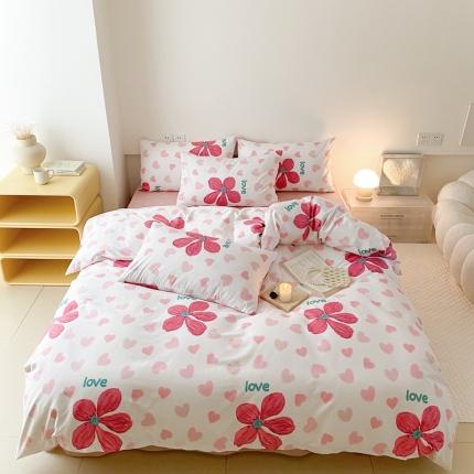 91家纺网 家纺一手货源 找家纺 （总）川悦生活 2023新款高密全棉印花四件套