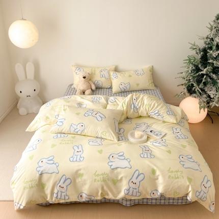 91家纺网 家纺一手货源 找家纺 （总）川悦生活 2023新款高密全棉印花四件套