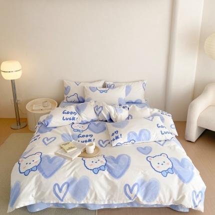 91家纺网 家纺一手货源 找家纺 （总）川悦生活 2023新款高密全棉印花四件套