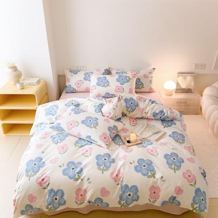 91家纺网 家纺一手货源 找家纺 （总）川悦生活 2023新款高密全棉印花四件套