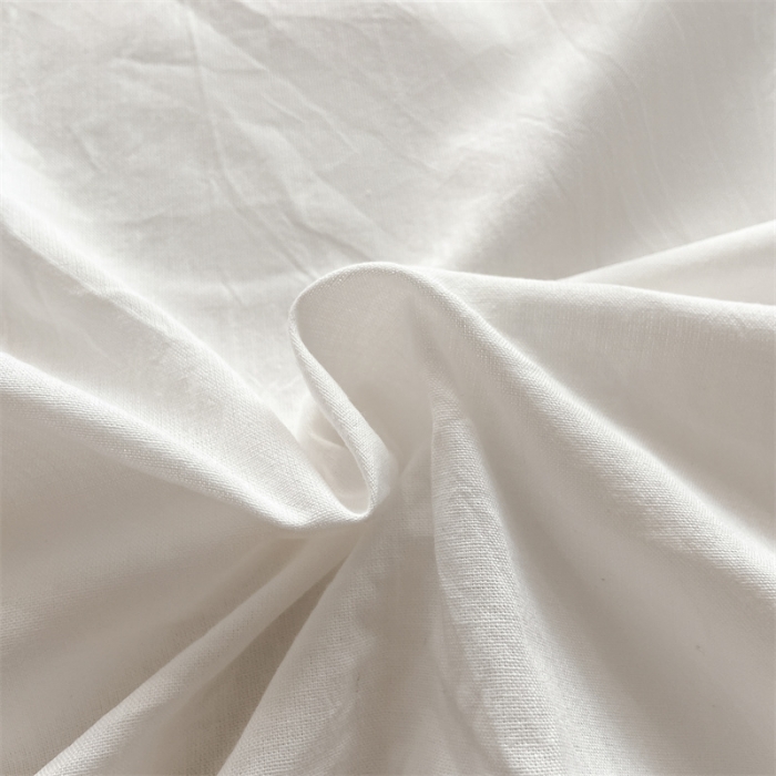 91家纺网 家纺一手货源 找家纺 蓝巢 2023新款全棉色织水洗棉系列单品床单 本白