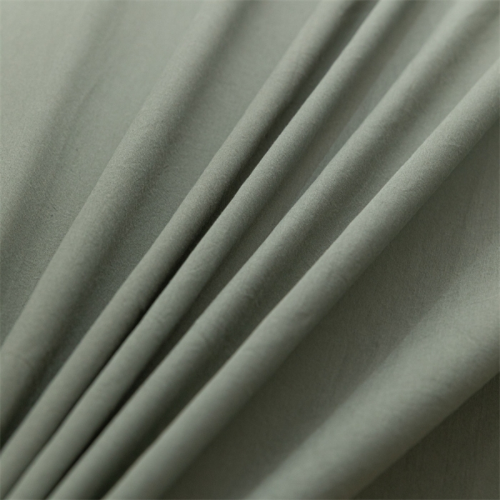 91家纺网 家纺一手货源 找家纺 蓝巢 2023新款全棉色织水洗棉系列单品床单 复古绿