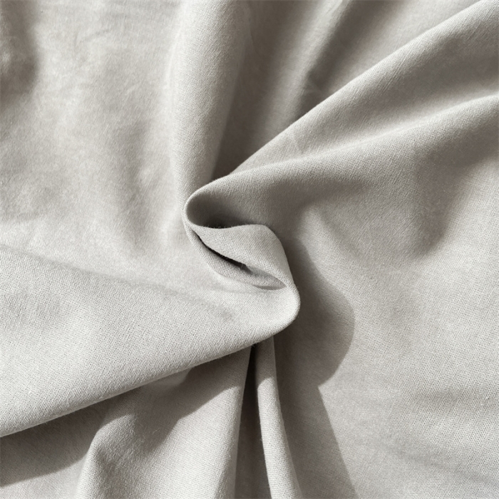 91家纺网 家纺一手货源 找家纺 蓝巢 2023新款全棉色织水洗棉系列单品床单 浅灰