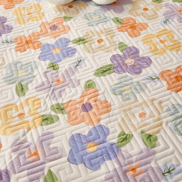 91家纺网 家纺一手货源 找家纺 舒居 2023新款软床垫全棉床护垫席梦思保护垫床单 幸福香氛