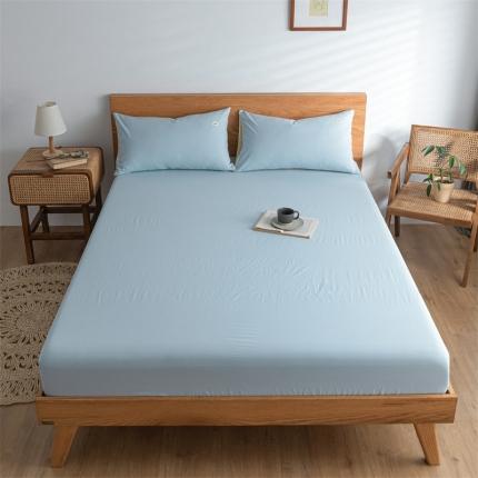 91家纺网 家纺一手货源 找家纺 (总) 蓝巢 2023新款全棉色织水洗棉系列单品床笠