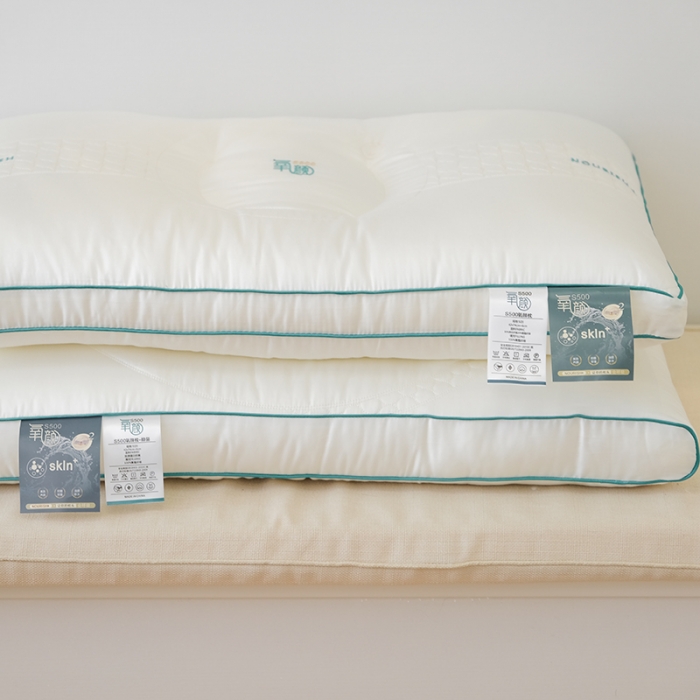 91家纺网 家纺一手货源 找家纺 （总）爱尚家枕芯 2022新款氧颜蛋白舒适柔肤枕枕头枕芯