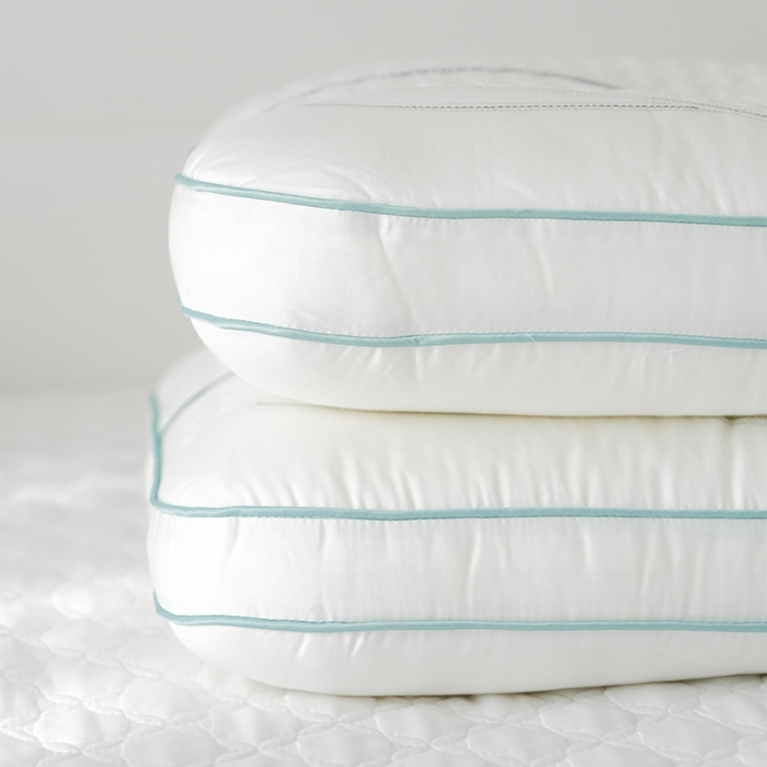 91家纺网 家纺一手货源 找家纺 （总）爱尚家 2022新款橄榄睡莲蛋白活力枕（48*74±2cm）