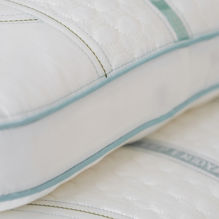 91家纺网 家纺一手货源 找家纺 （总）爱尚家 2022新款橄榄睡莲蛋白活力枕（48*74±2cm）