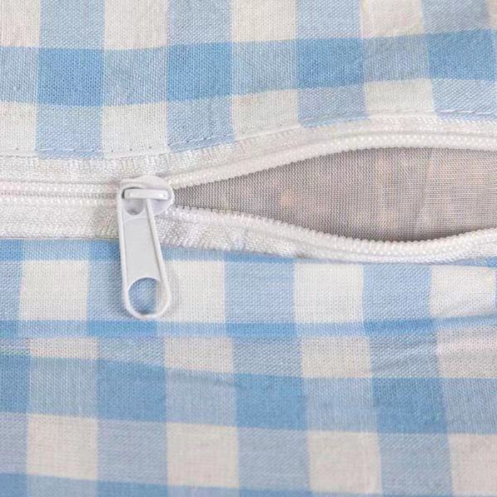 91家纺网 家纺一手货源 找家纺 （总）爱尚家 2022新款水洗棉儿童纯荞麦枕羽丝绒枕30*50cm