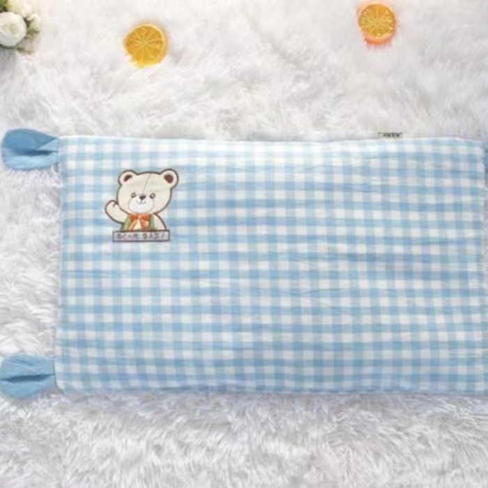 91家纺网 家纺一手货源 找家纺 （总）爱尚家 2022新款水洗棉儿童纯荞麦枕羽丝绒枕30*50cm