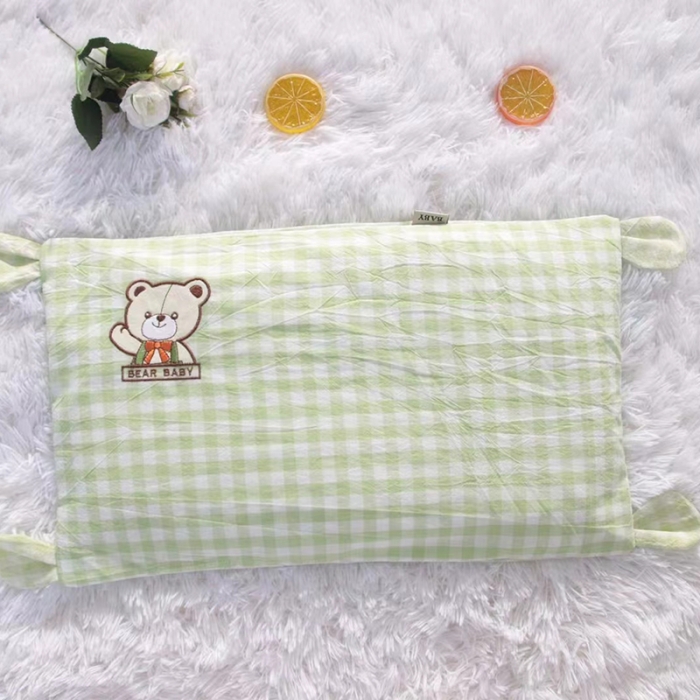 91家纺网 家纺一手货源 找家纺 （总）爱尚家 2022新款水洗棉儿童纯荞麦枕羽丝绒枕30*50cm