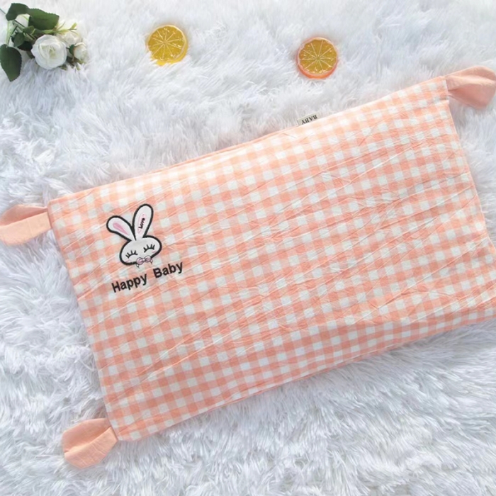 91家纺网 家纺一手货源 找家纺 （总）爱尚家 2022新款水洗棉儿童纯荞麦枕羽丝绒枕30*50cm