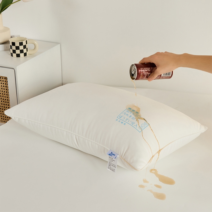 91家纺网 家纺一手货源 找家纺 （总）微枕芯 2023新款三防功能单边中枕和低枕48*74cm