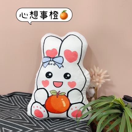 91家纺网 家纺一手货源 找家纺 （总）伟邦 2023新款小兔子异型抱枕