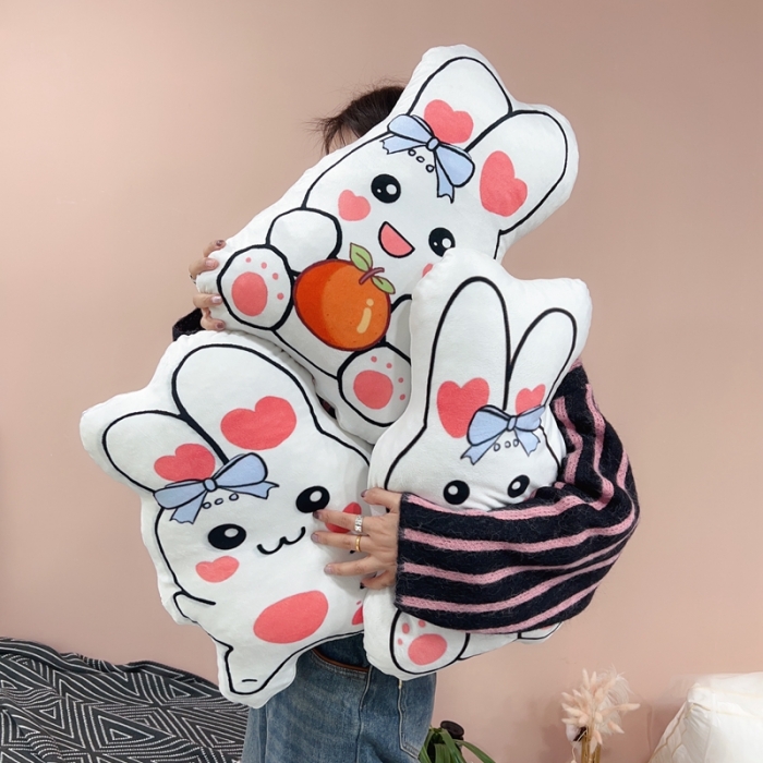 91家纺网 家纺一手货源 找家纺 （总）伟邦 2023新款小兔子异型抱枕