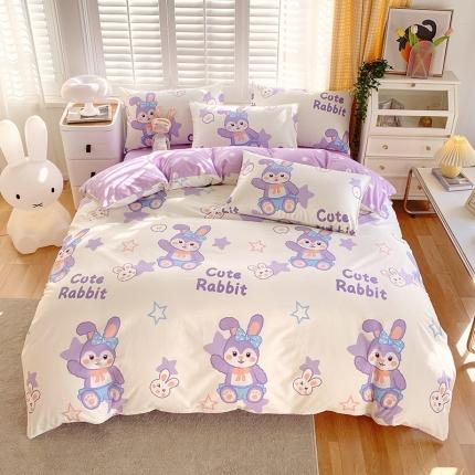 91家纺网 家纺一手货源 找家纺 （总）金鑫汇 2022新款喷气全棉被套