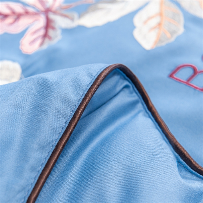 91家纺网 家纺一手货源 找家纺 美伦美铂金尊享专版刺绣被子被芯冬被春秋被夏被手工订花被宾利蓝