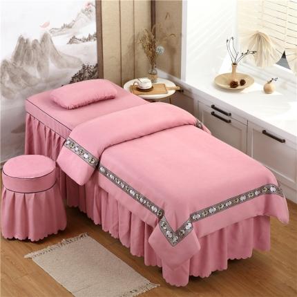 91家纺网 家纺一手货源 找家纺 （总）乐逸家纺 2023新款棉麻雪芙尼美 容套件