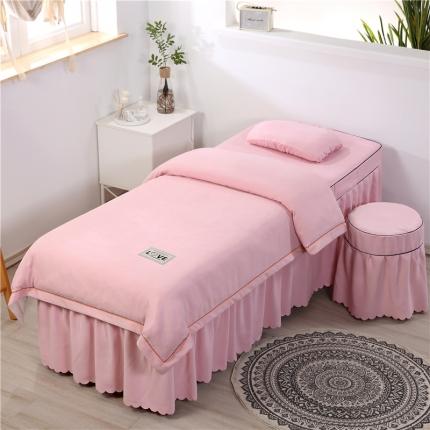 91家纺网 家纺一手货源 找家纺 （总）乐逸家纺 2023新款棉麻雪芙尼美 容套件