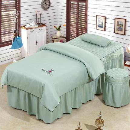 91家纺网 家纺一手货源 找家纺 （总）乐逸家纺 2023新款水洗天丝美 容床罩