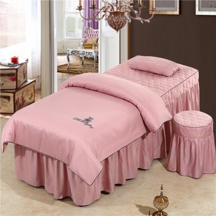 91家纺网 家纺一手货源 找家纺 （总）乐逸家纺 2023新款水洗天丝美 容床罩