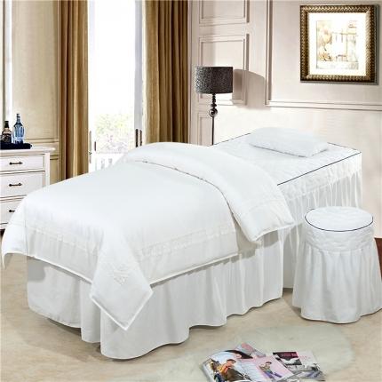 91家纺网 家纺一手货源 找家纺 （总）乐逸家纺 2023新款水洗天丝美 容床罩