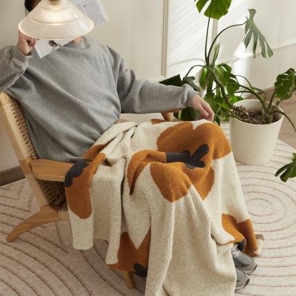 91家纺网 家纺一手货源 找家纺 （总）暖绵绵家纺 2025新款花辰系列半边绒毛毯毯子