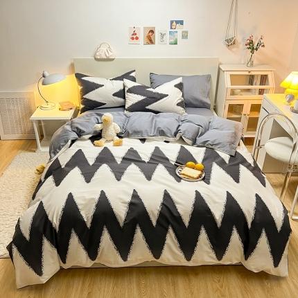 芊寻家居 2024新款全棉印花13372单被套 美杜莎