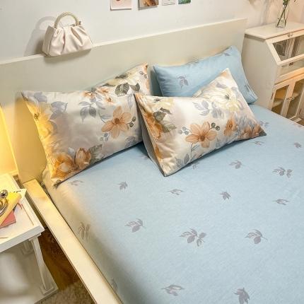 91家纺网 家纺一手货源 找家纺 芊寻 2024新款全棉13372单品枕套 寻梦