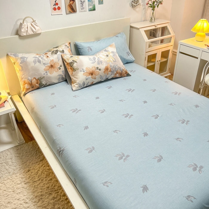 91家纺网 家纺一手货源 找家纺 芊寻 2024新款全棉13372单品枕套 寻梦