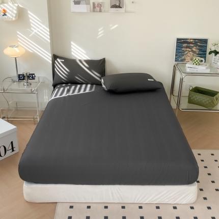 91家纺网 家纺一手货源 找家纺 （总）蓝邻 2024新款全棉全棉色织水洗棉床笠