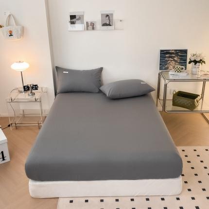 91家纺网 家纺一手货源 找家纺 （总）蓝邻 2024新款全棉全棉色织水洗棉床笠