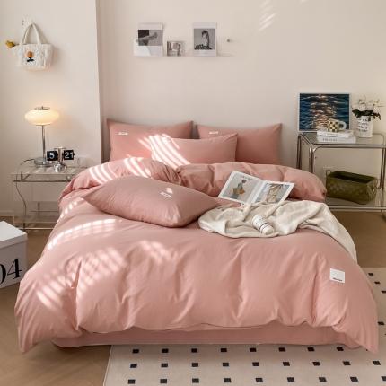 91家纺网 家纺一手货源 找家纺 （总）蓝邻 2024新款全棉全棉色织水洗棉单被套