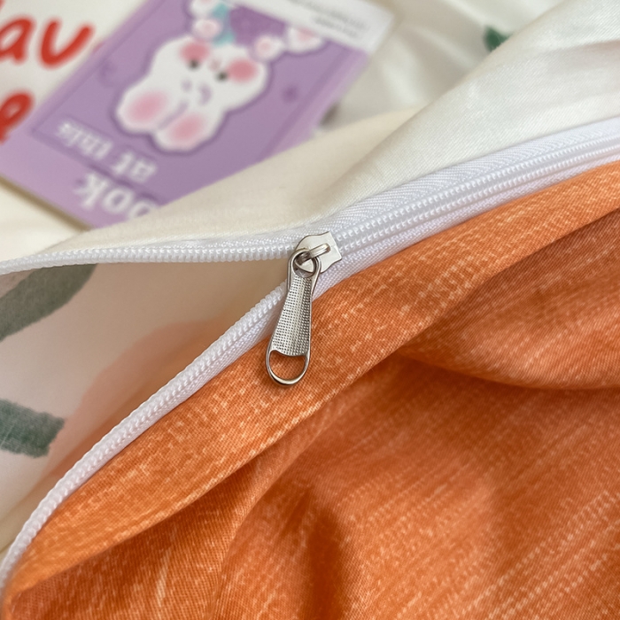 91家纺网 家纺一手货源 找家纺 雅居纺 2023新款全棉13070小清新四件套 繁花里