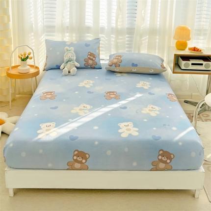 91家纺网 家纺一手货源 找家纺 （总）名兮 2023新款全棉印花床笠