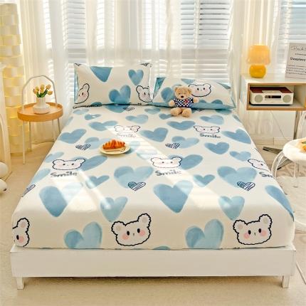 91家纺网 家纺一手货源 找家纺 （总）名兮 2023新款全棉印花床笠