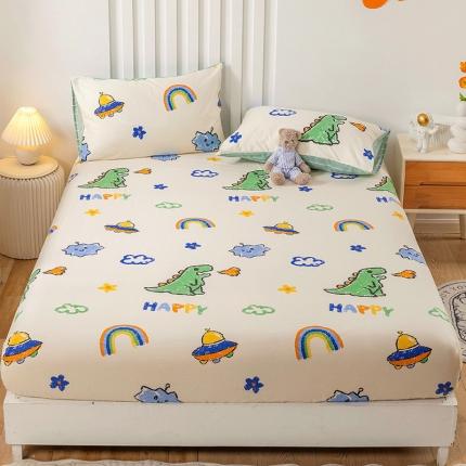 91家纺网 家纺一手货源 找家纺 （总）名兮 2023新款全棉印花床笠