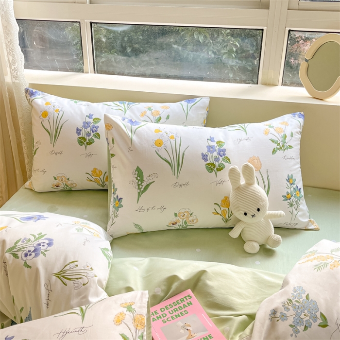 91家纺网 家纺一手货源 找家纺 曼之夏 （上新）2023春夏新款全棉印花四件套 （新）长卿