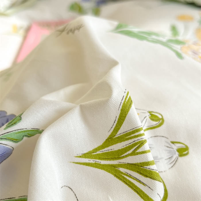 91家纺网 家纺一手货源 找家纺 曼之夏 （上新）2023春夏新款全棉印花四件套 （新）长卿