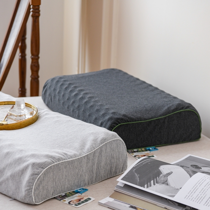 91家纺网 家纺一手货源 找家纺 （总）伟邦 2023新款日式0压力狼牙乳胶枕36×60㎝