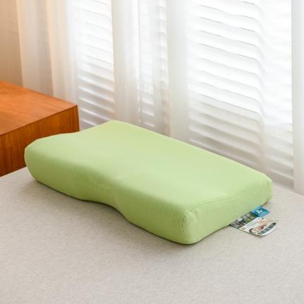 91家纺网 家纺一手货源 找家纺 （总）伟邦枕芯 2023新款蝶形中凹乳胶枕30×50㎝