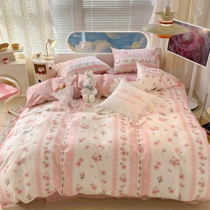 91家纺网 家纺一手货源 找家纺 （总）昔可 2023新款全棉四件套