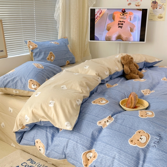 91家纺网 家纺一手货源 找家纺 （总）昔可 2023新款全棉四件套