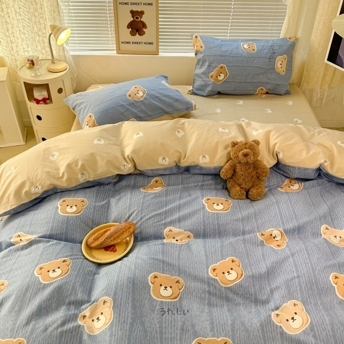 91家纺网 家纺一手货源 找家纺 （总）昔可 2023新款全棉四件套