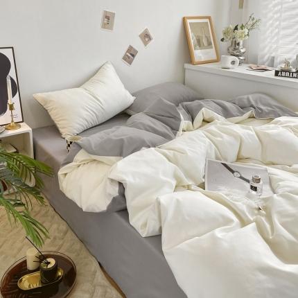 91家纺网 家纺一手货源 找家纺 (总) 衿成 2025新款AB版亲肤磨毛四件套